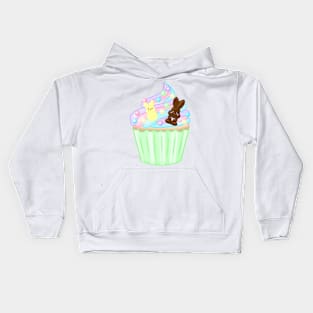 Easter Cupcake Kids Hoodie